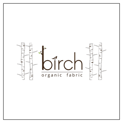 Birch Fabric Dog Park Organic Cotton Fabric Collection Dorsey Doe Floral on Heather Authentic Premium 100% Organic Cotton Fabrics