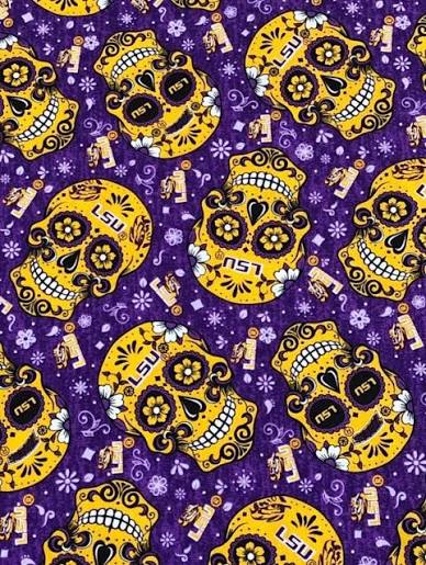 Sykel LSU Tigers (Louisiana State University) Sugar Skulls LSU-1193