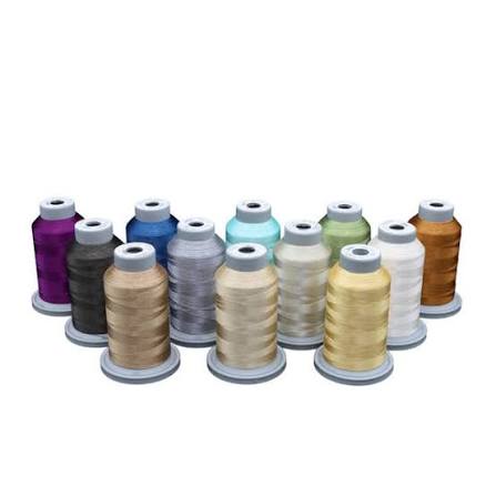Glide Kimberbell Sweet As Pie 12 Mini Spool Thread Collection 40WT (Mini Spool 1100YDS) Authentic Premium 100% Polyester Thread
