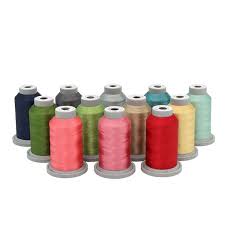 Glide Kimberbell Oh Sew Delightful Quilts & Decor 12 Mini Spool Thread Set 40WT (Mini Spool 1100YDS) Authentic Premium 100% Polyester Thread