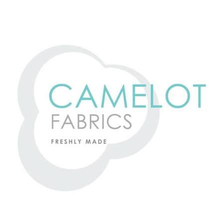 Camelot Unicorns Always in Season Fabric Collection Christmas Poinsettias on Cream Authentic Premium 100% Cotton Fabrics