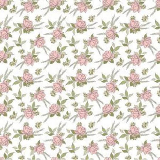 Poppie Cotton Country Roads Fabric Collection Shenandoah on Cream Authentic Premium 100% Cotton Quilt Shop Quality Fabrics