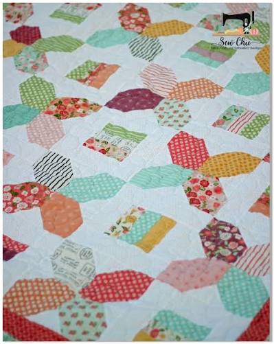 The Tipsy Needle Lollipop Kisses Quilt Pattern TTN-101