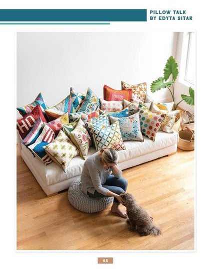 Laundry Basket Edyta Sitar Pillow Talk , 25 Lovely Pillows For Your Home Sweet Home ISE-934