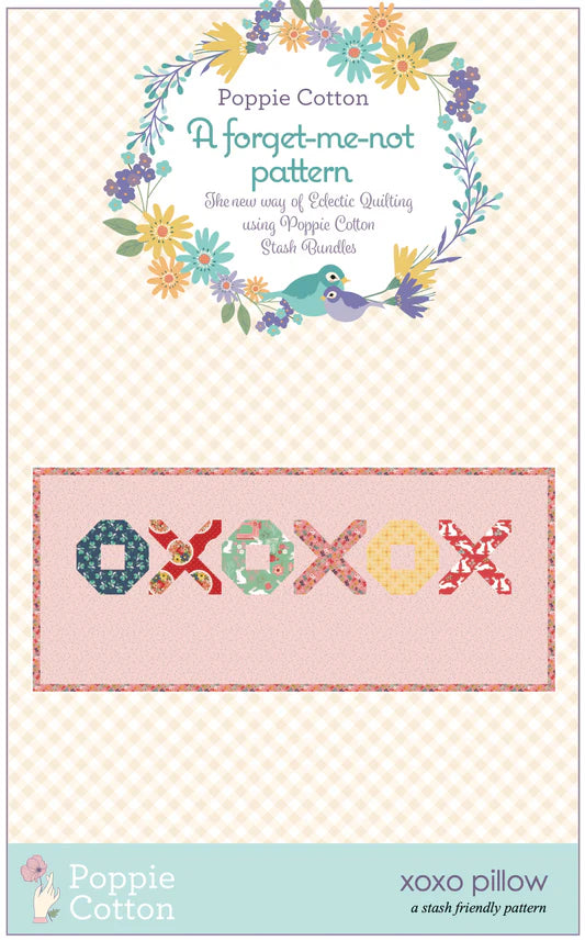 Poppie Cotton XOXO Pillow Pattern PCNFNP23115
