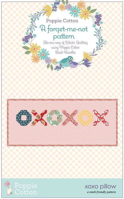 Poppie Cotton XOXO Pillow Pattern PCNFNP23115